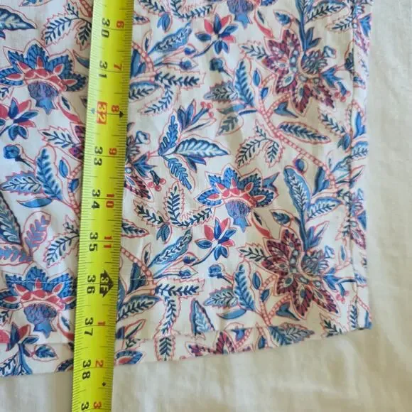 *NWT J. Mclaughlin Nylee 100% Linen Floral Dress Size S Relaxed Fit 3/4 Sleeves - Picture 12 of 12